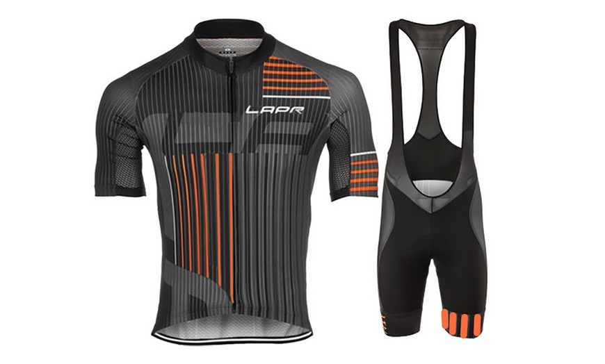 Image 3: Men's Cycling Short Sleeve Suit