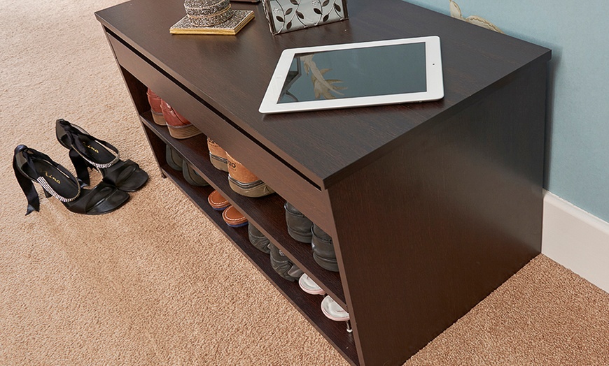 Image 6: Lift-Up Shoe Storage Unit