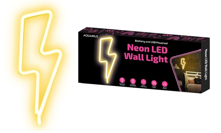 Image 7: Neon LED Wall Light