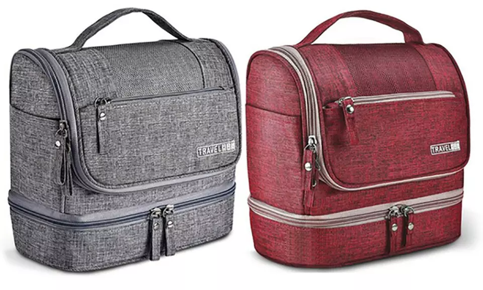 Trousse de toilette imperméable, coloris au choix