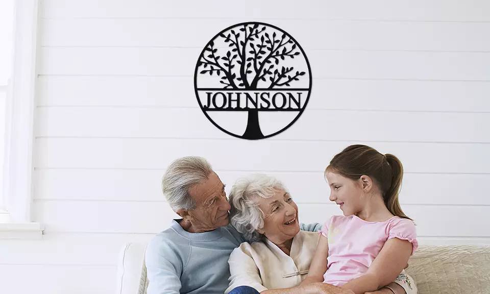 Custom Family Tree Monograms for a Unique Home Touch