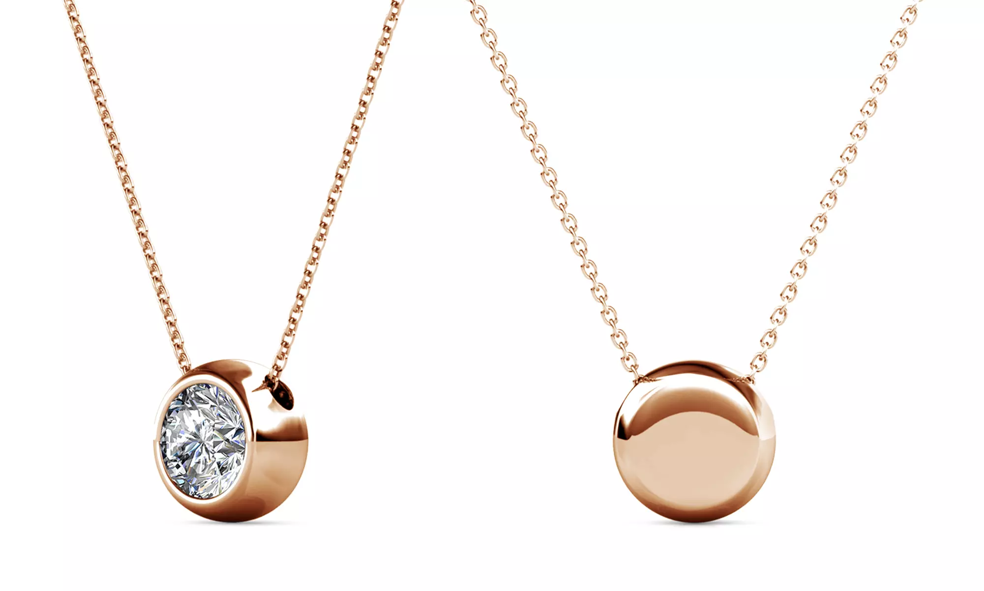 Collane, orecchini e bracciali con cristalli