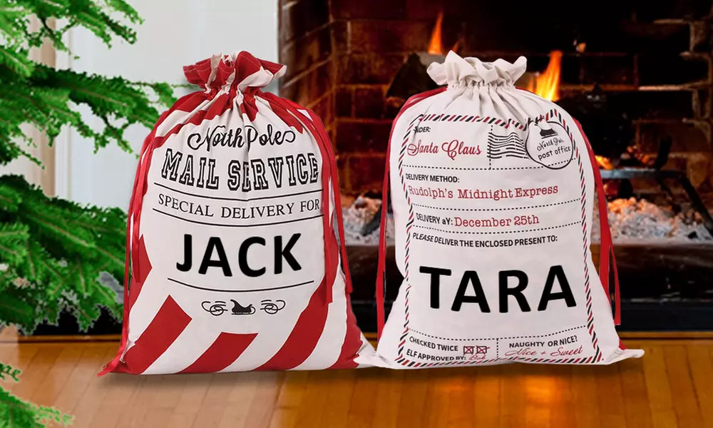Christmas Sack Large - Personalized Holiday Storage