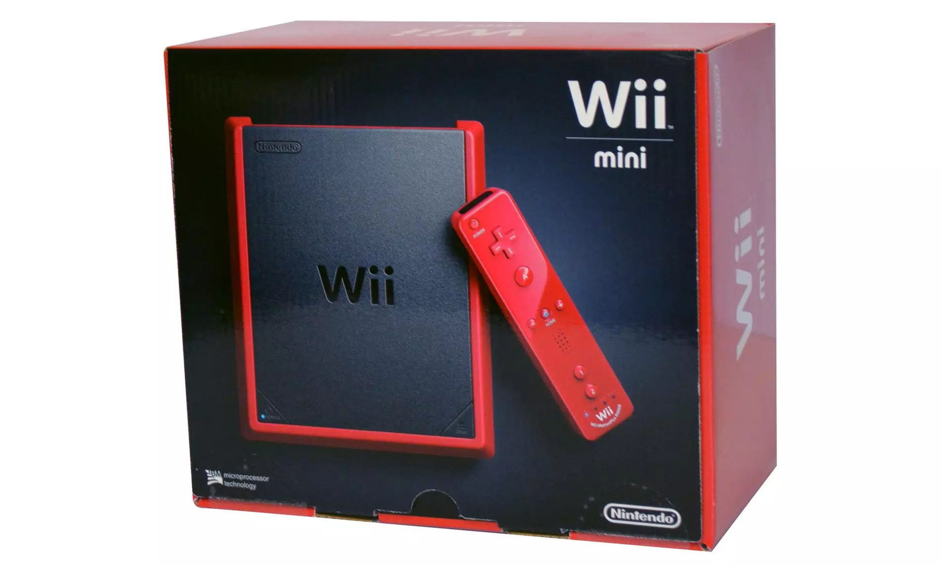 Wii Mini Console with Remote Plus Controller and Nunchuk - Primary Image