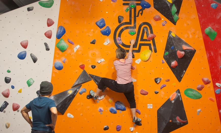 Image 1: Indoor Climbing session for Child and Adult at The Climbing Academy