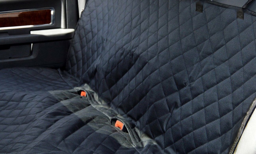 Image 8: Rear Seat Pet Protector