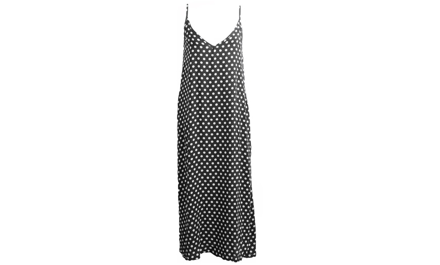 Image 3: Polka Dot Maxi Dress