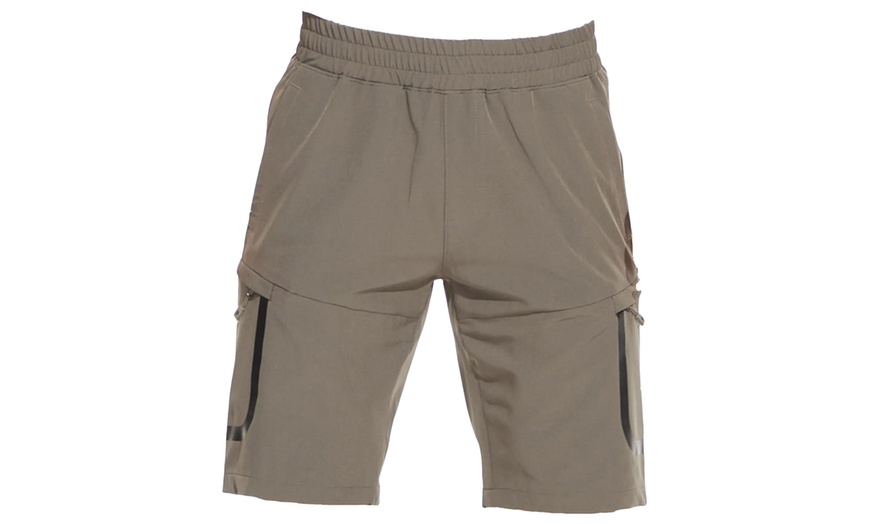 Image 12: Blu Apparel Men's Outdoor/Sports Shorts 