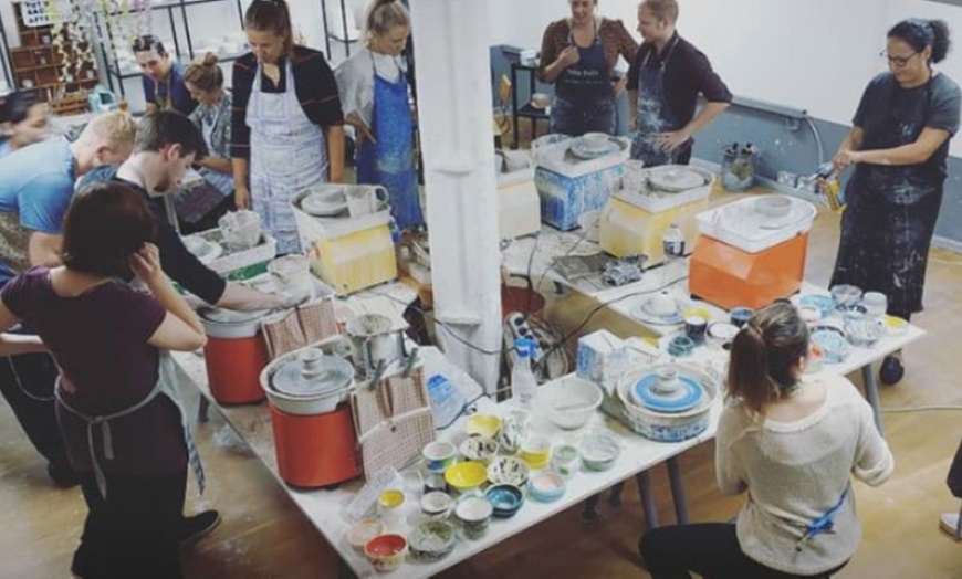 Image 16: BYOB Pottery Making and Painting Workshop at Token Studio