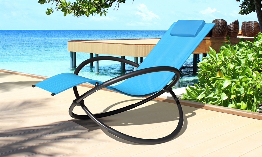 Image 5: Zero Gravity Folding Lounger