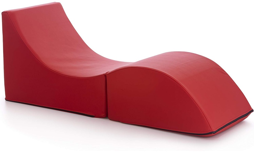 Image 23: Puf chaise longue convertible