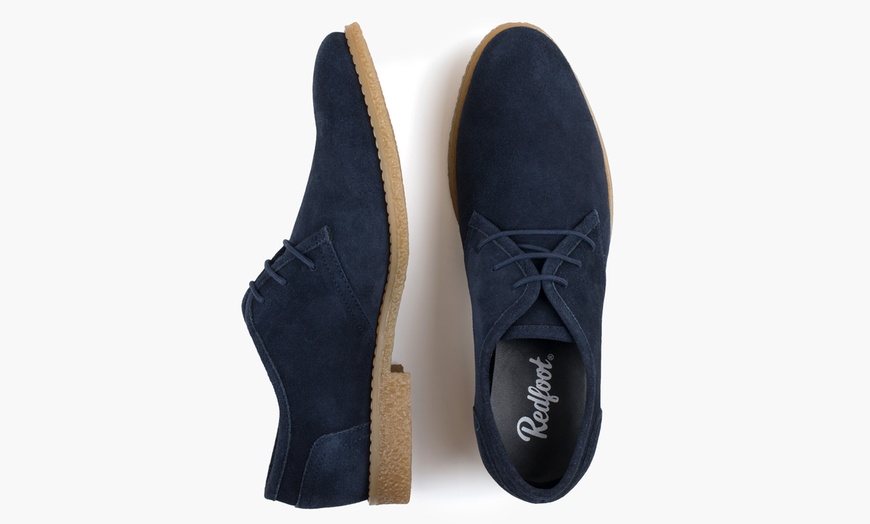 Image 19: Redfoot Men's Suede Shoes