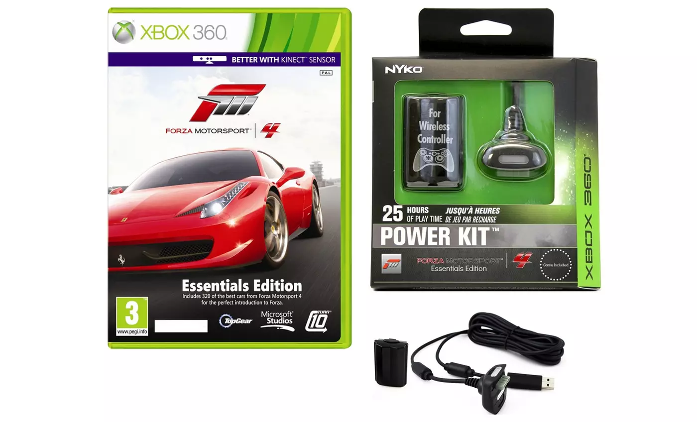 Forza Motorsport 4 Essentials Edition Bundle for Xbox 360 - Primary Image