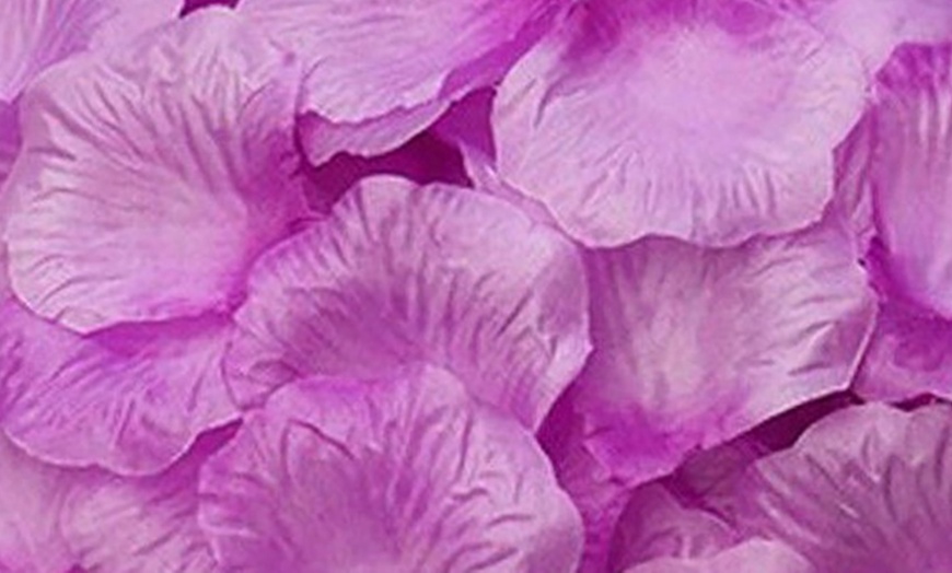 Image 33: 1000-5000pcs Various Colors Silk Flower Rose Petals Wedding Party Decorations