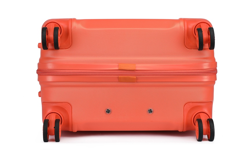 Image 12: Individual or 4 piece set of Miss Lulu suitcases