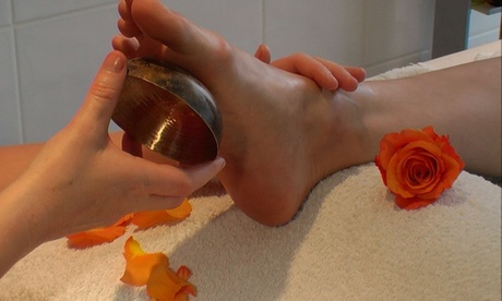 Modelage des pieds au bol Kansu de 45 minutes ou d'1h au choix dès 19,90 € à l'institut Kairos Un Moment Pour Soi