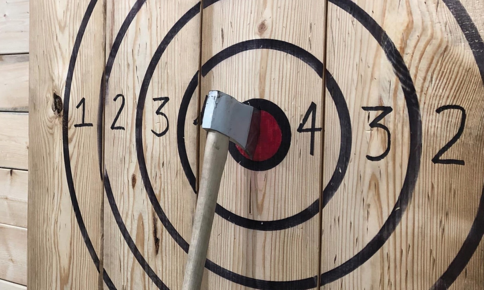 Axe Throwing: One or Two Hours of Fun for Up To Eight People 