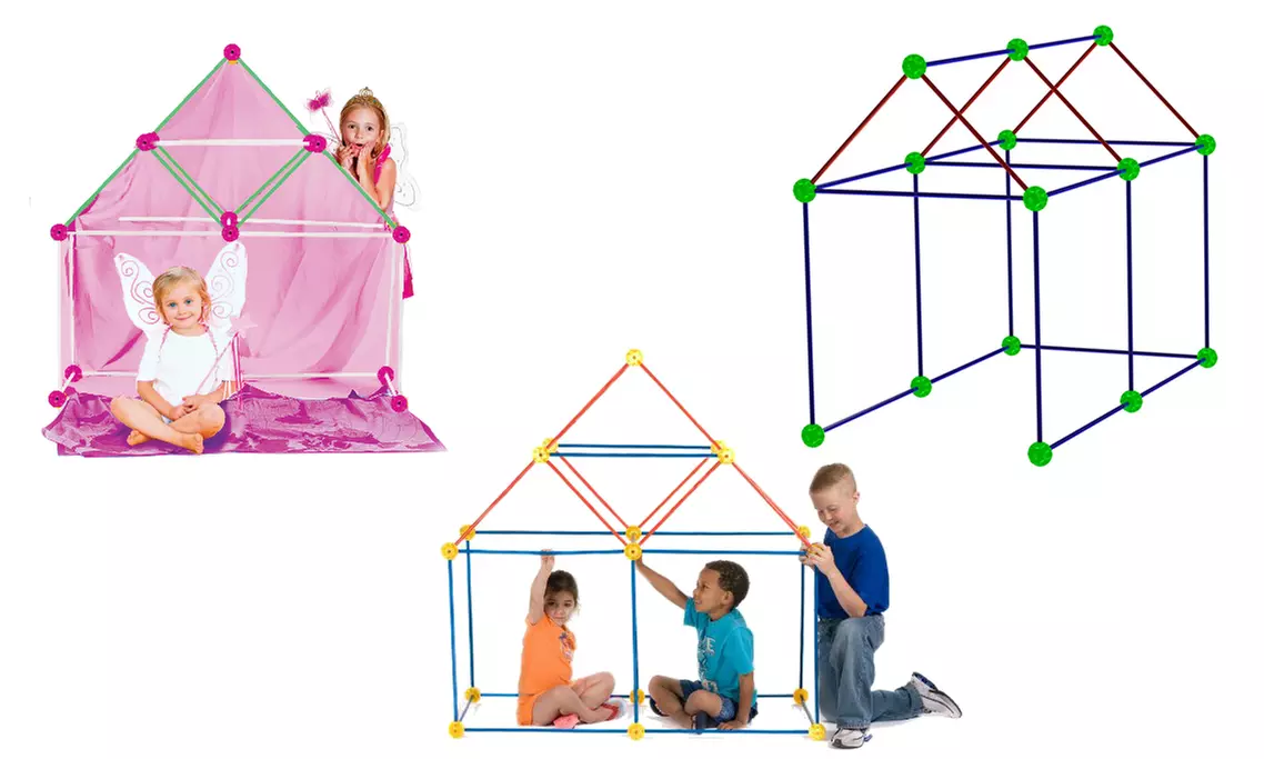 EZ-Fort Building Kit (54- or 55-Piece) - Primary Image