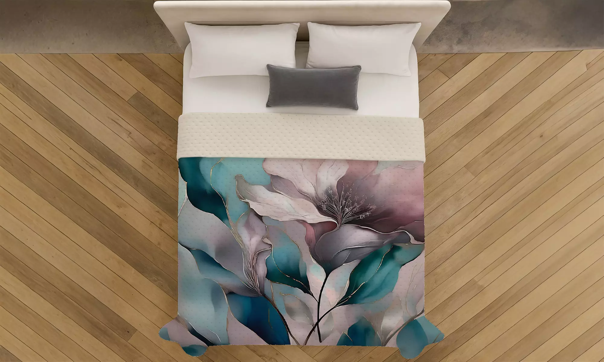 Colcha ligera ideal para primavera y verano