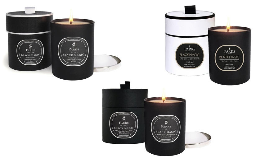 Image 1: Parks London Black Magic Candles