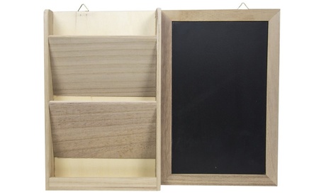 Lavagna portalettere con 2 ripiani