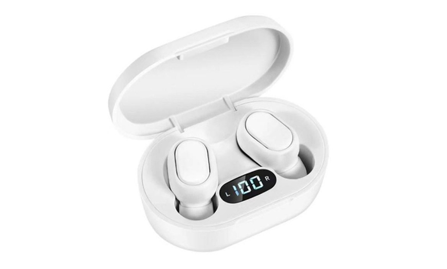 Image 2: E7S Wireless Bluetooth Earphones
