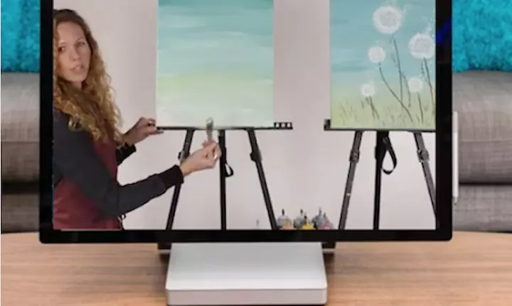 Live Online Event from Painting & Vino (Up to 25% Off). Two Options Available. - Primary Image