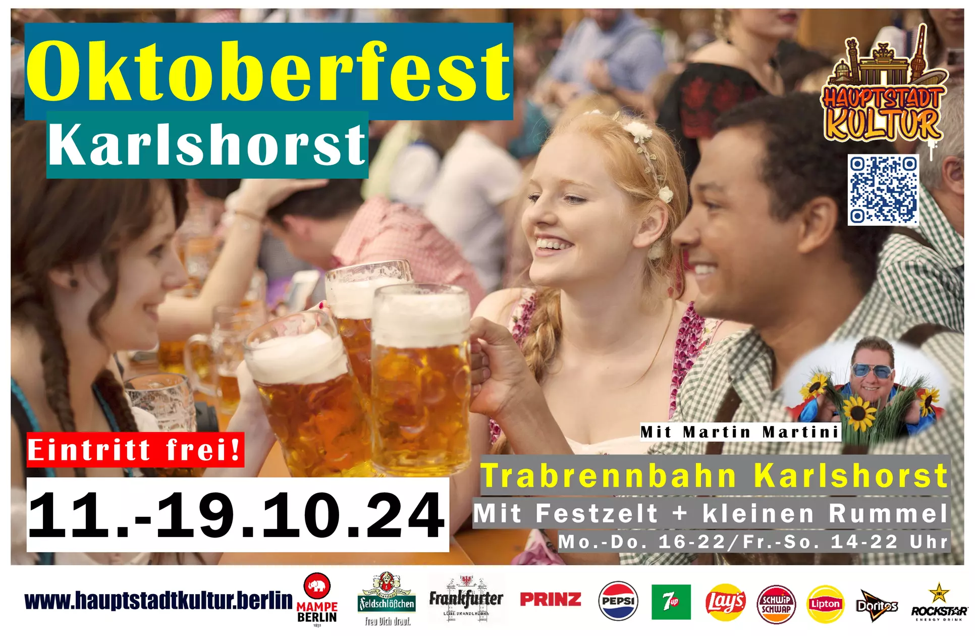 1 Maß Bier für 1 Person beim "Oktoberfest in Karlshorst" in Berlin (bis zu 50% sparen) - Primary Image