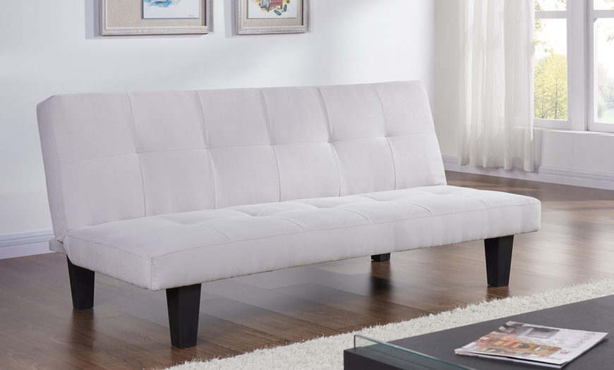 Image 2: Atlanta Three-Seater Sofa Bed