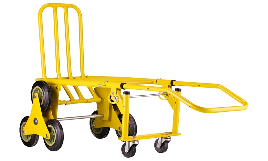 Image 5: Six-Wheeled Trolley Cart