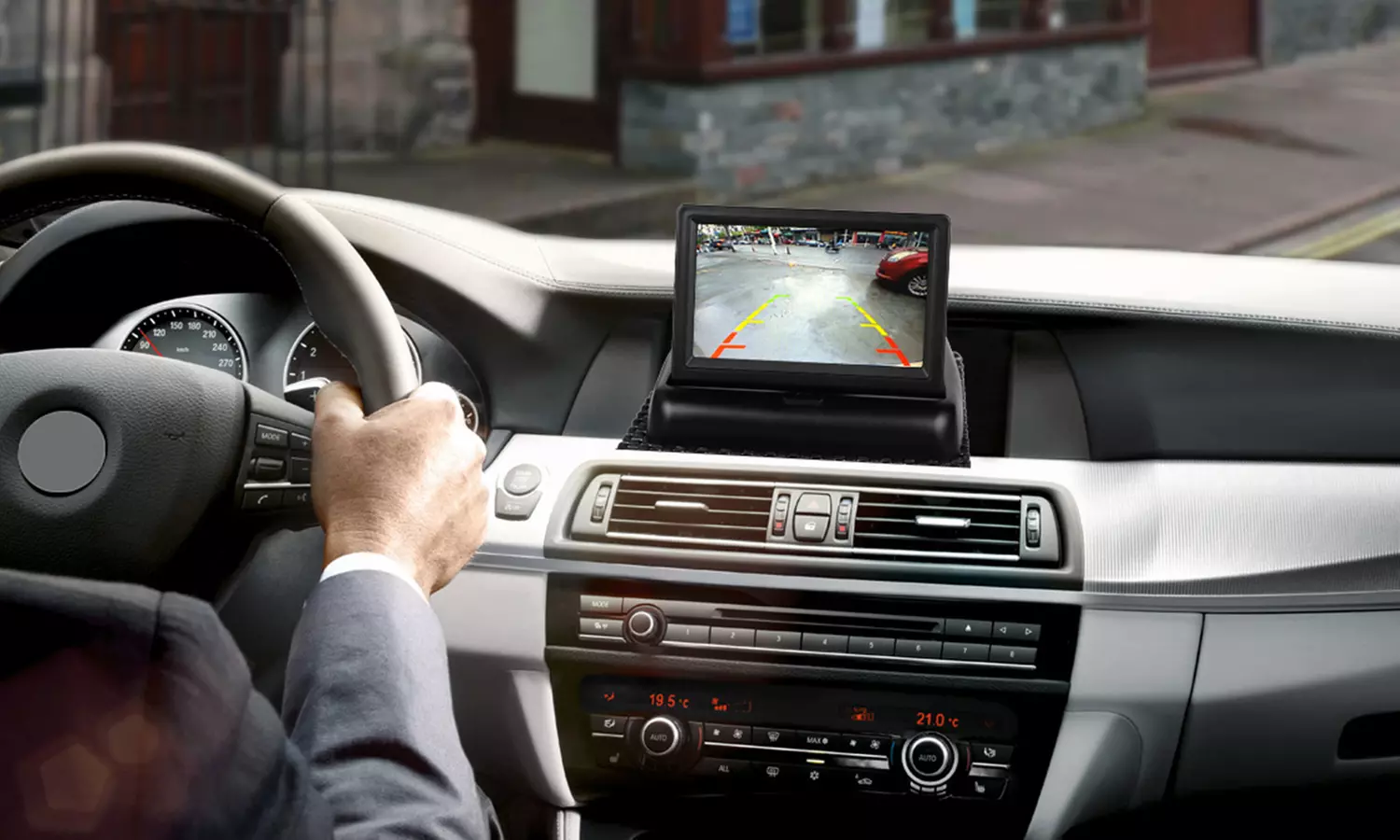 Car Rear View Backup Parking Camera with Night Vision - Primary Image