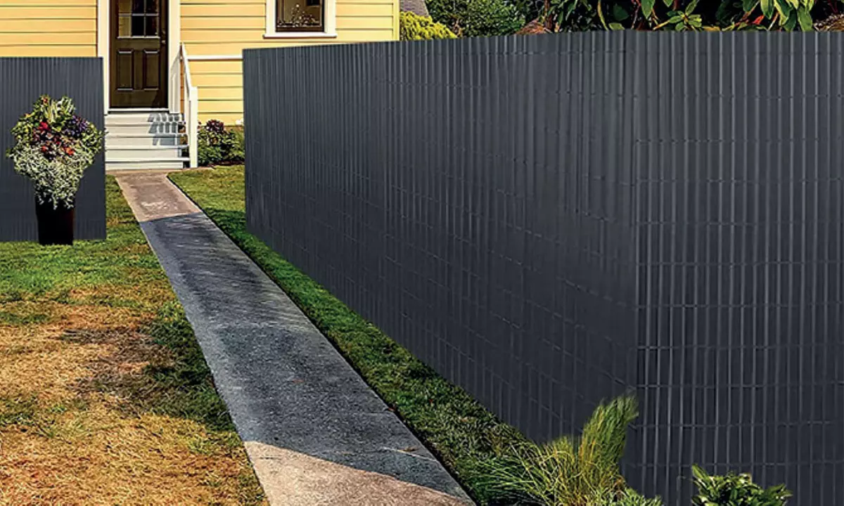 Arelle in pvc e bamboo recinzioni esterno giardino