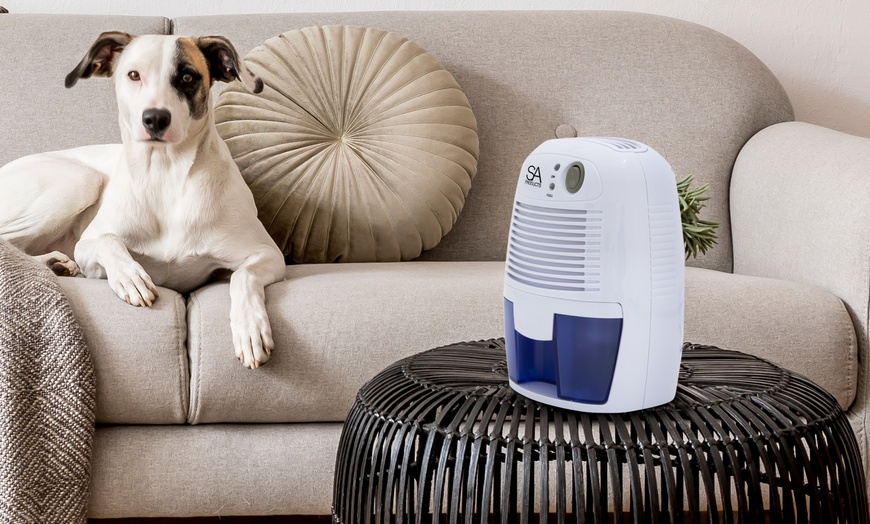 Image 10: Portable Dehumidifier and Air Purifier 500ml