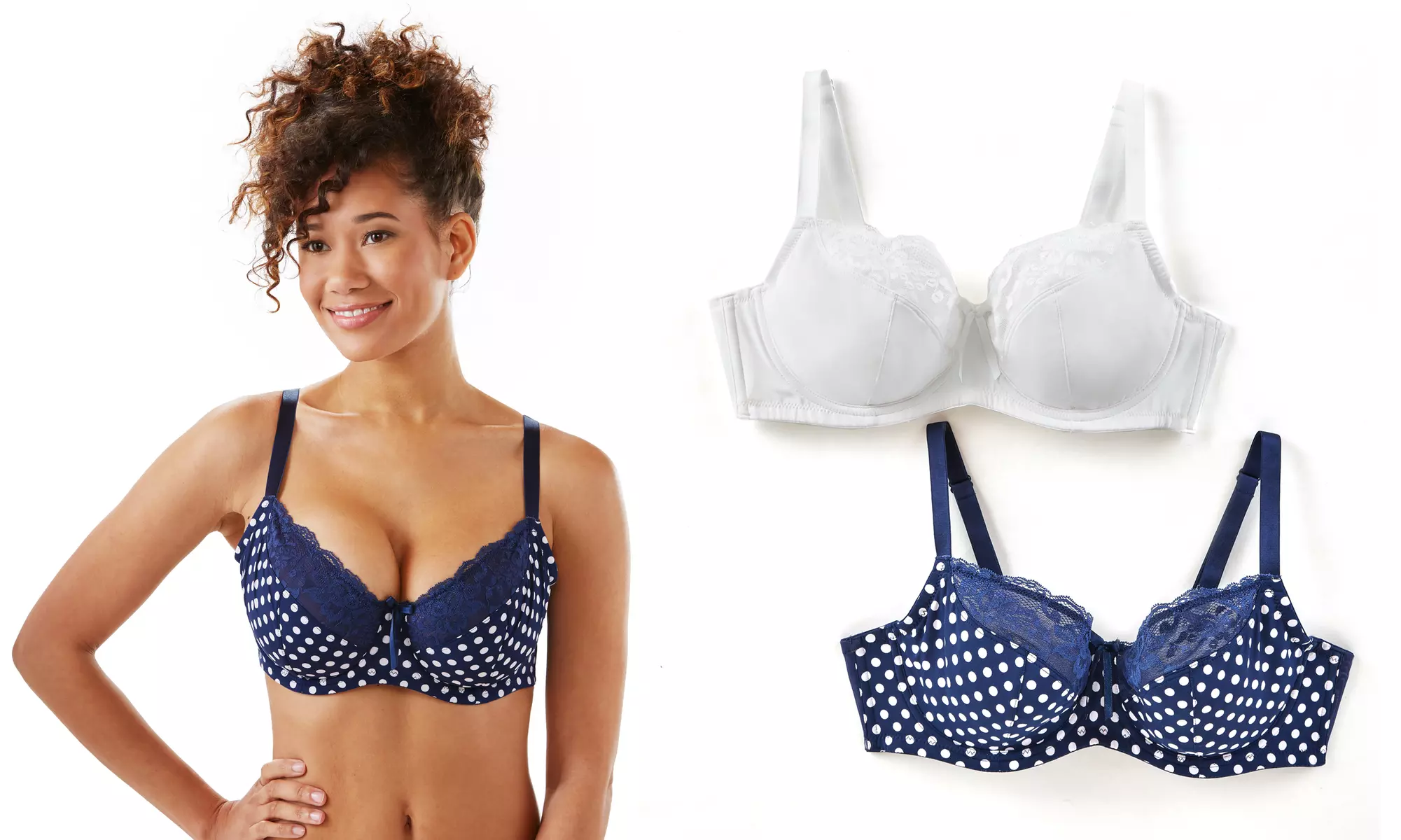 Sociology Underwire Bras (2-Pk) (Size 36D) - Primary Image