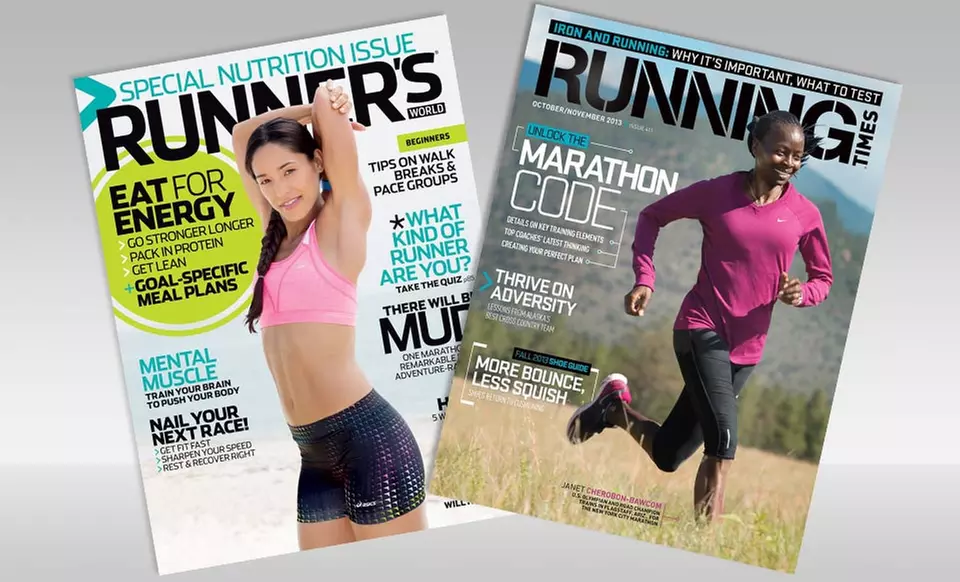 One- or Two-Year Subscription to Runner's World or Running Times from Rodale. Free Shipping. - Primary Image