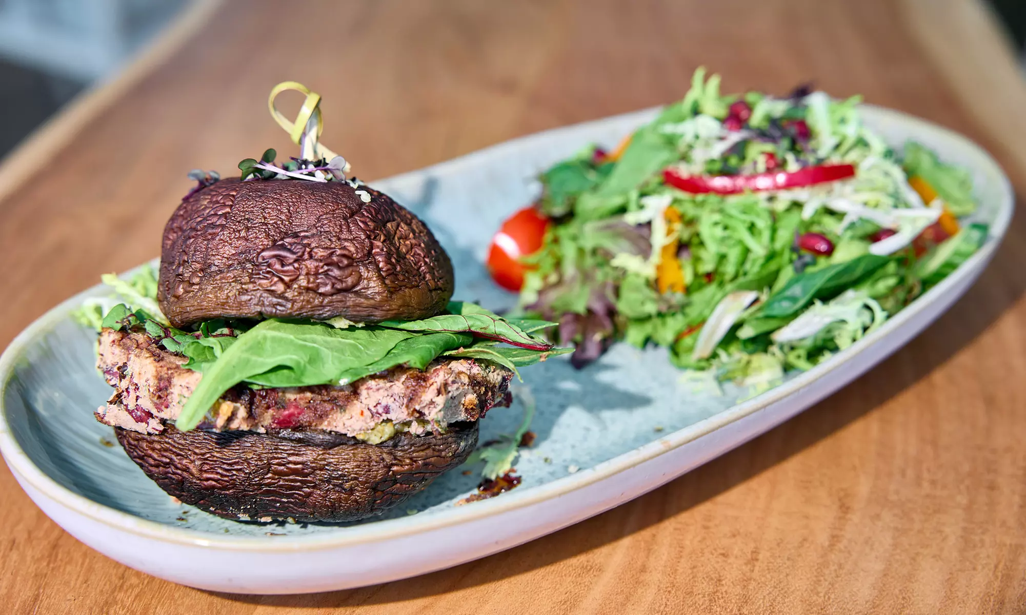 Vegane Energetic Life Platte o. Hauptspeise inkl. homemade Bio Getränk