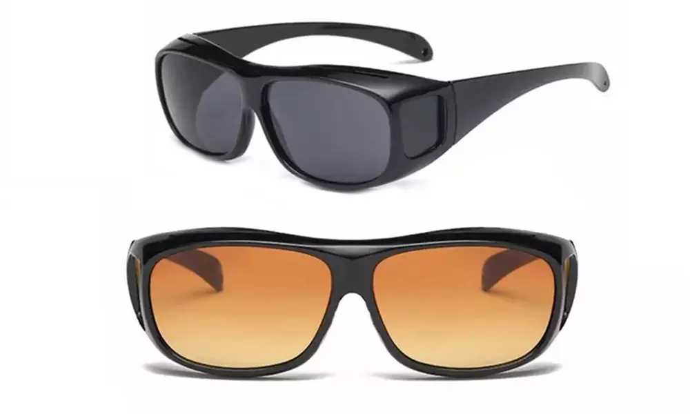 1 of 2 nachtkijker brillen