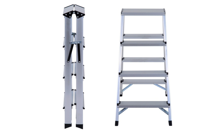 Image 4: HomCom Stepladder Selection