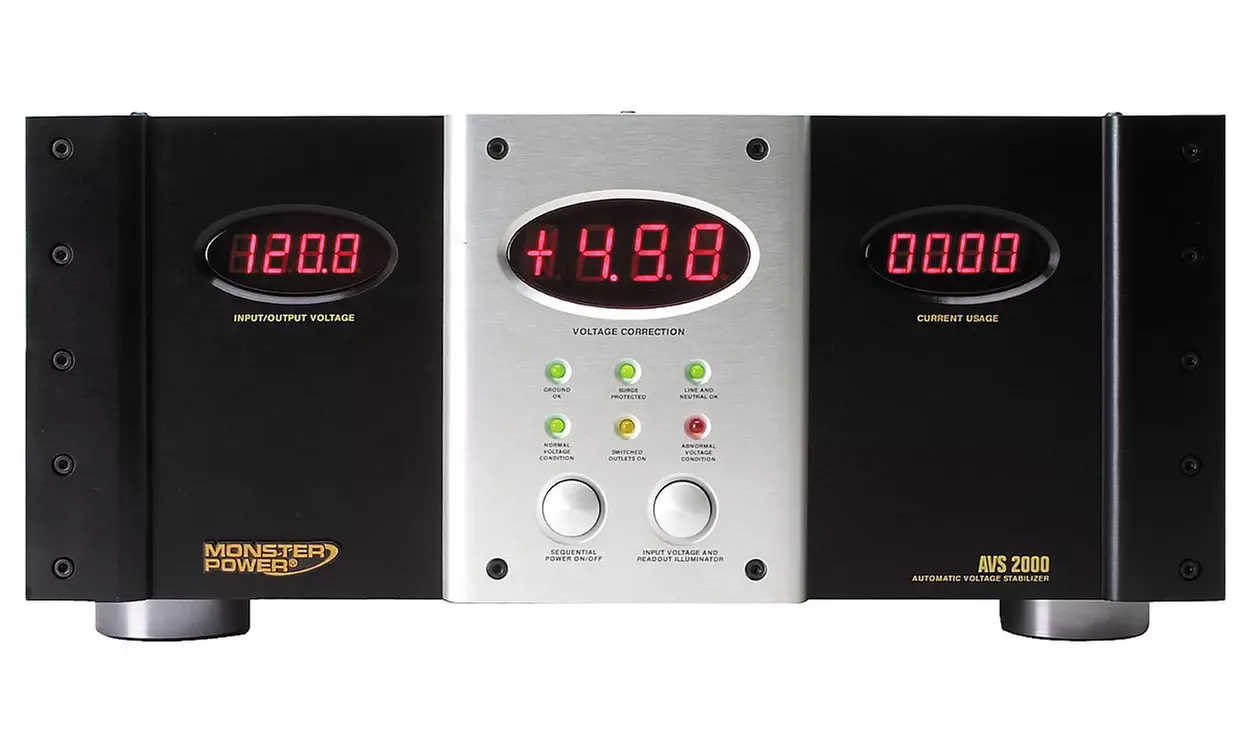 Monster Pro AVS 2000 Rack-Mountable Automatic Voltage Stabilizer - Primary Image