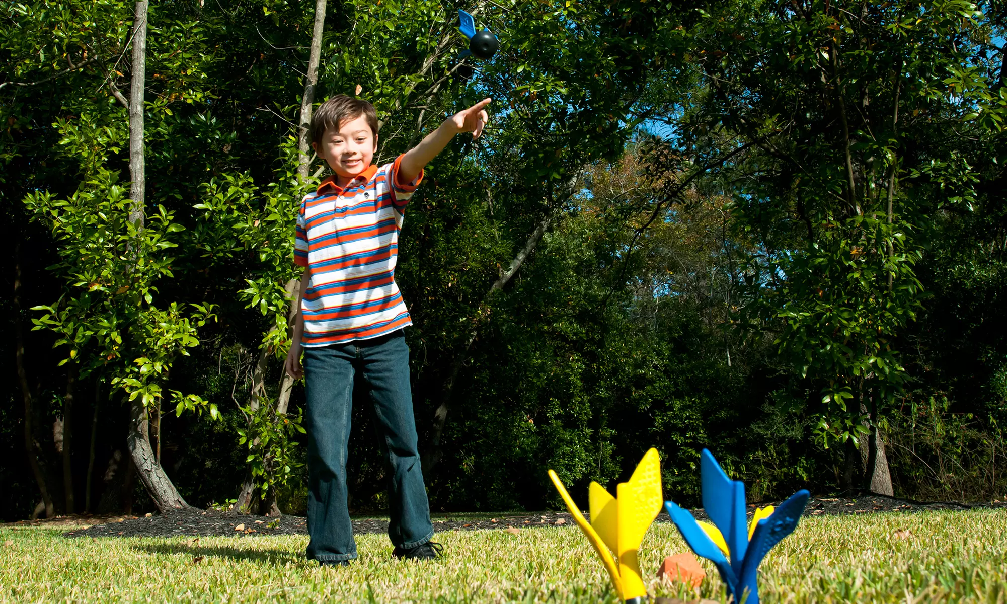 Copter Darts Lawn Game - Second Medium
