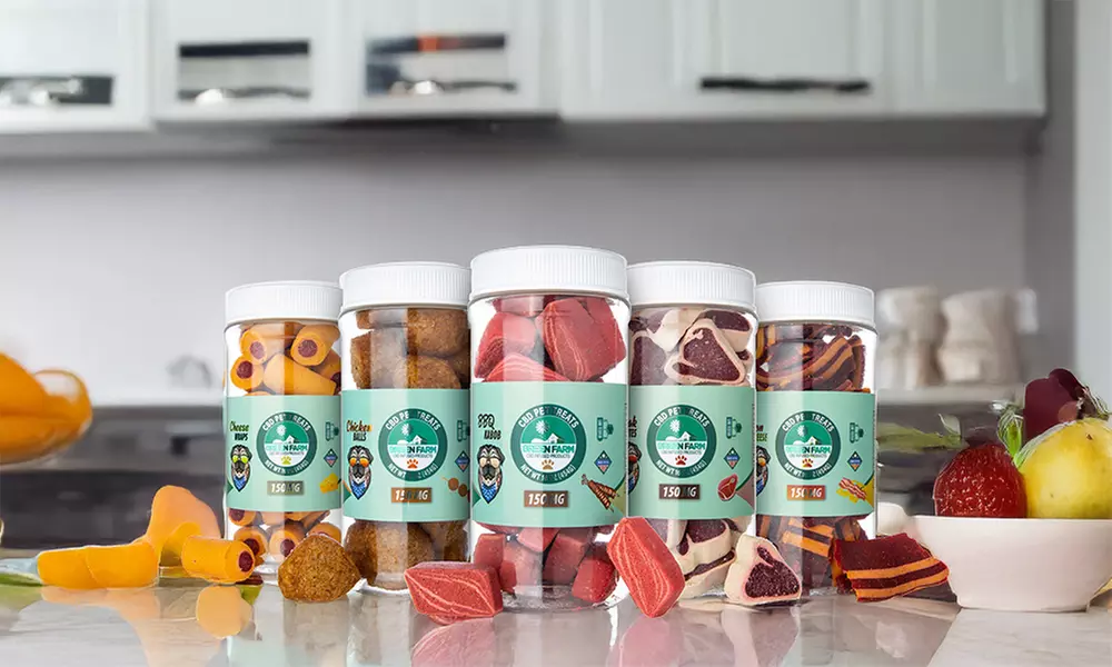Delicious CBD Dog Treats for Fur-Babies of all sizes from Green Farm