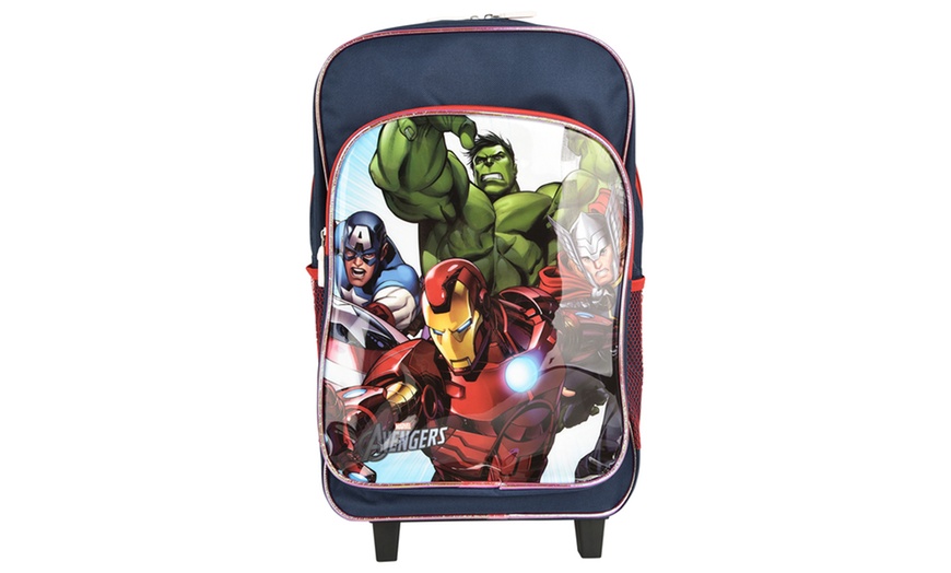 Image 7: Kids' Disney or Marvel Suitcases