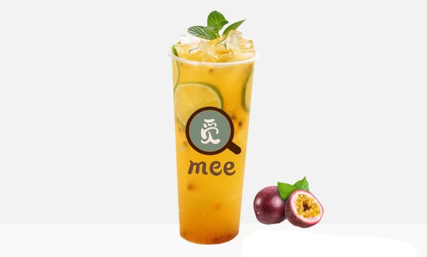 Image 2: Bubble tea o bebida de café con bagel o tostada para 2 o 4 personas