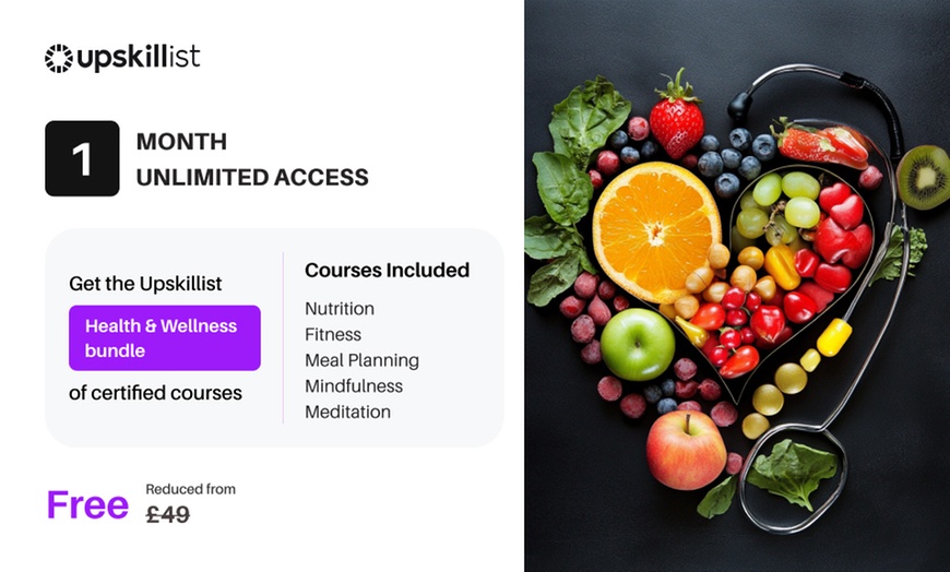 Image 1: Health and Wellness Online Course Bundle