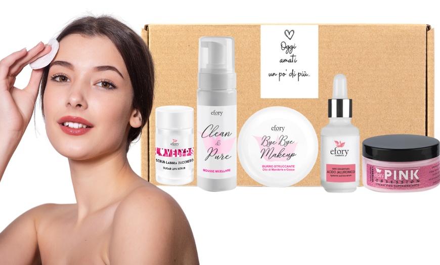 Image 3: Beauty Box skincare per tutti i tipi di pelle made in Italy Efory