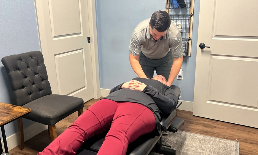 Image 3: Chiropractic Exam & X-Rays with First Adjustment or Softwave Session