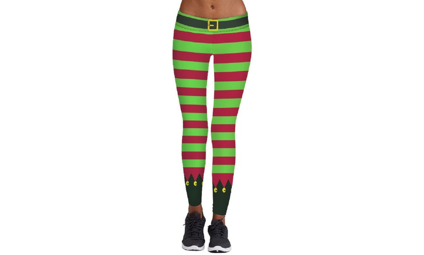 Image 11: Women's Christmas Leggings