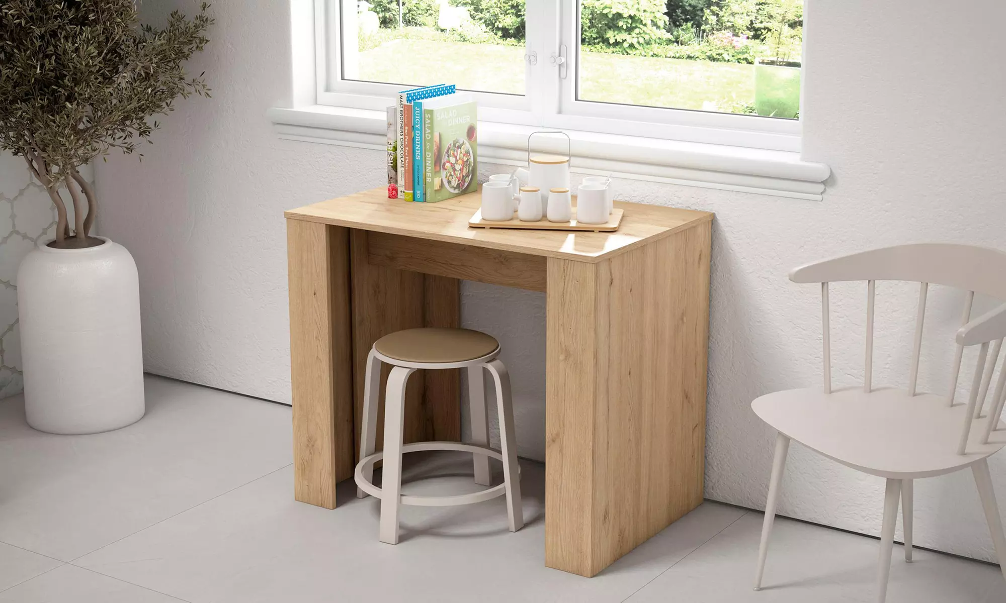 Tavolo consolle allungabile