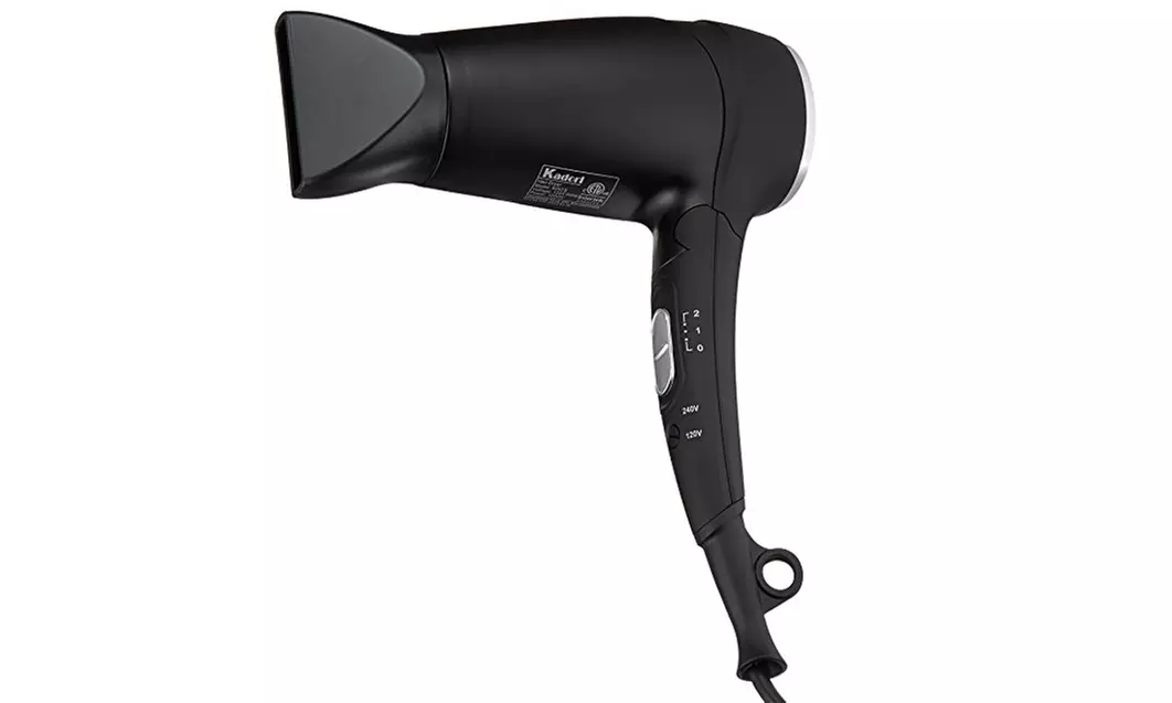 Kadori Professional Travel Blow Dryer Salon Hair Dryer Plug-N-Go - Primary Image