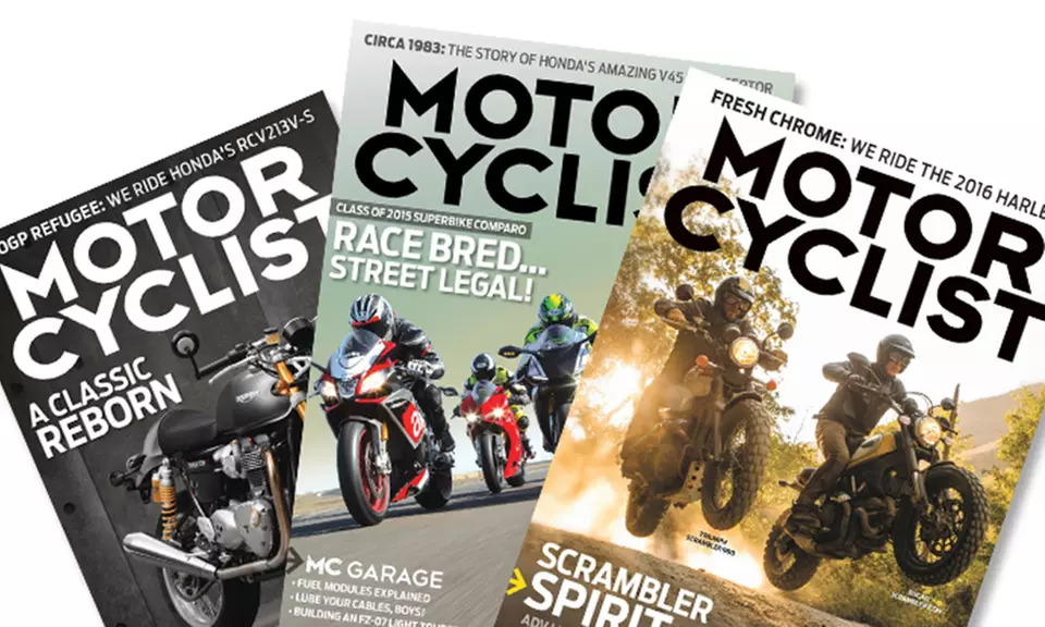 1-Year, 6-Issue Subscription to Motorcyclist Magazine - Primary Image